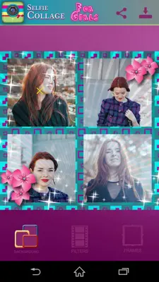 Selfie Collage For Girls android App screenshot 5